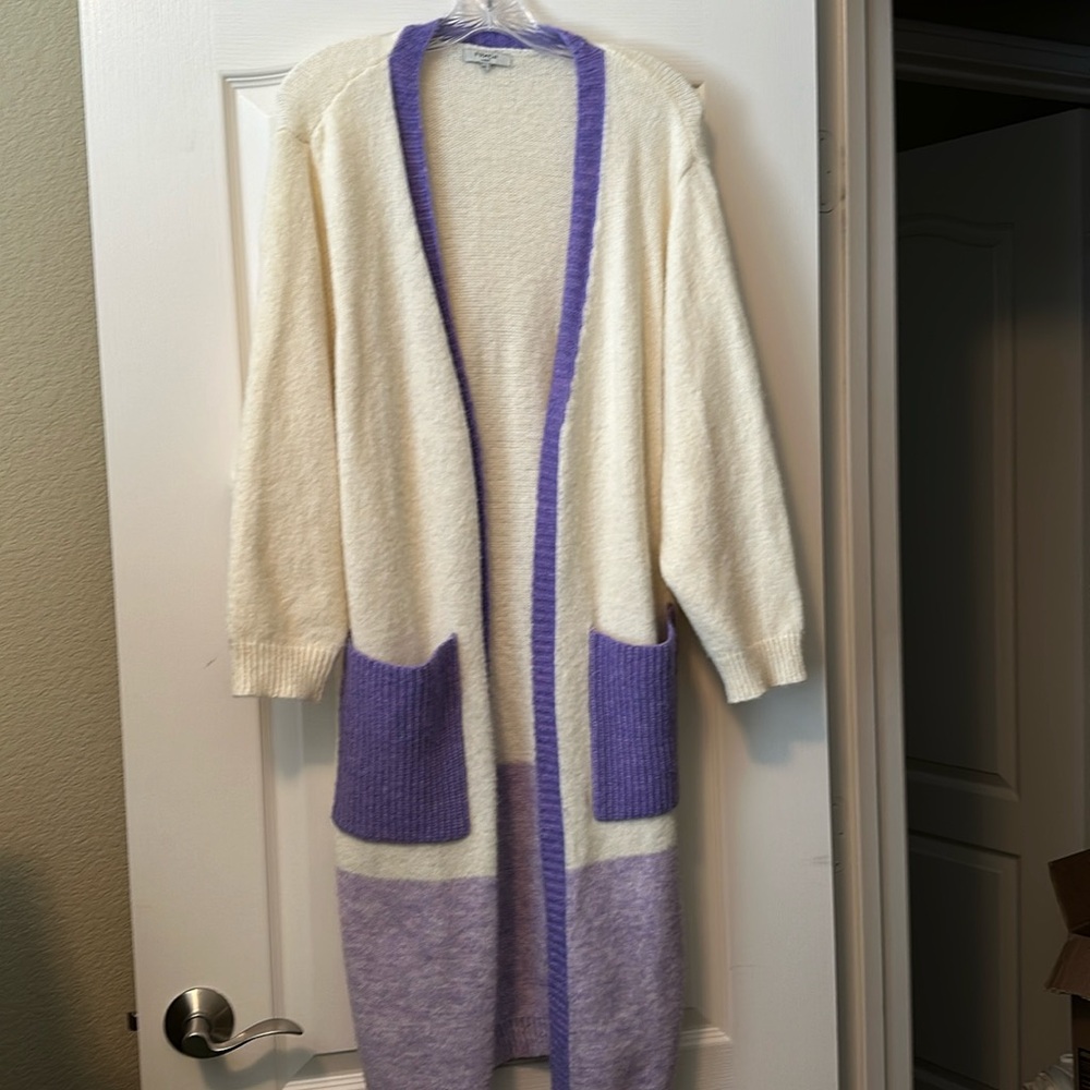 Anthropologie knit duster
